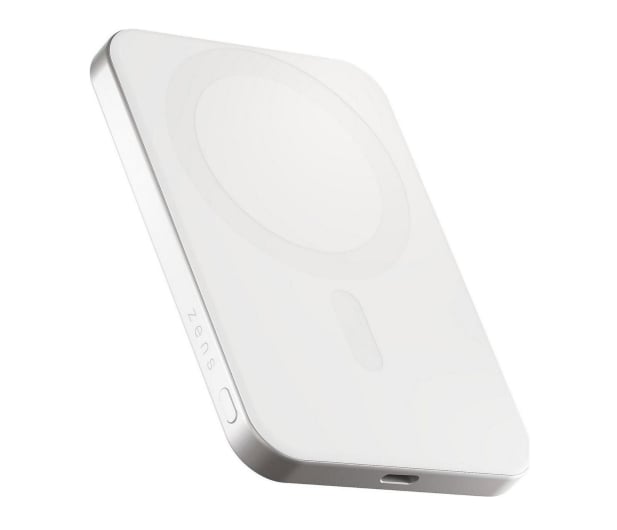 Zens Powerbank Pro 1 Slim MagSafe Qi2 15W USB-C 5000 mAh biały - 1545357 - zdjęcie